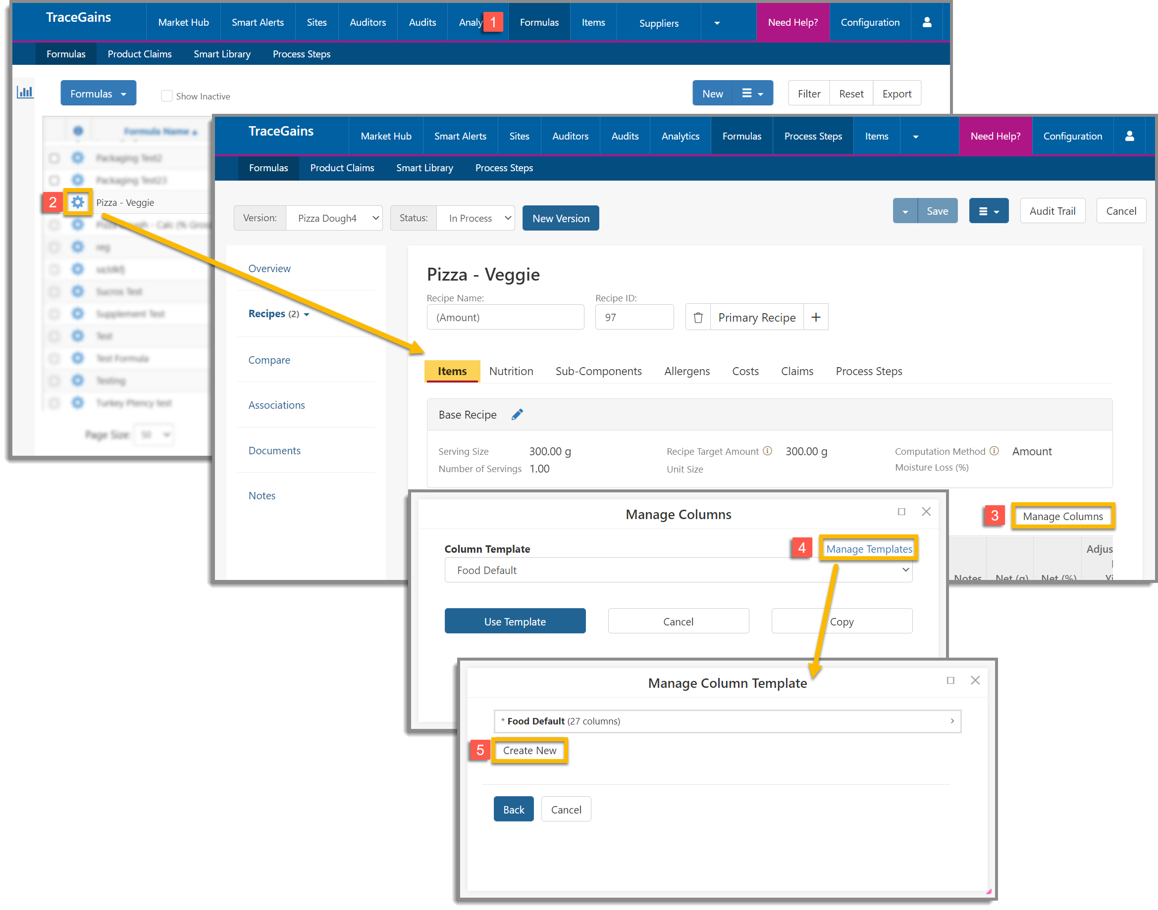 Manage Formula Column Templates Enterprise Help Center