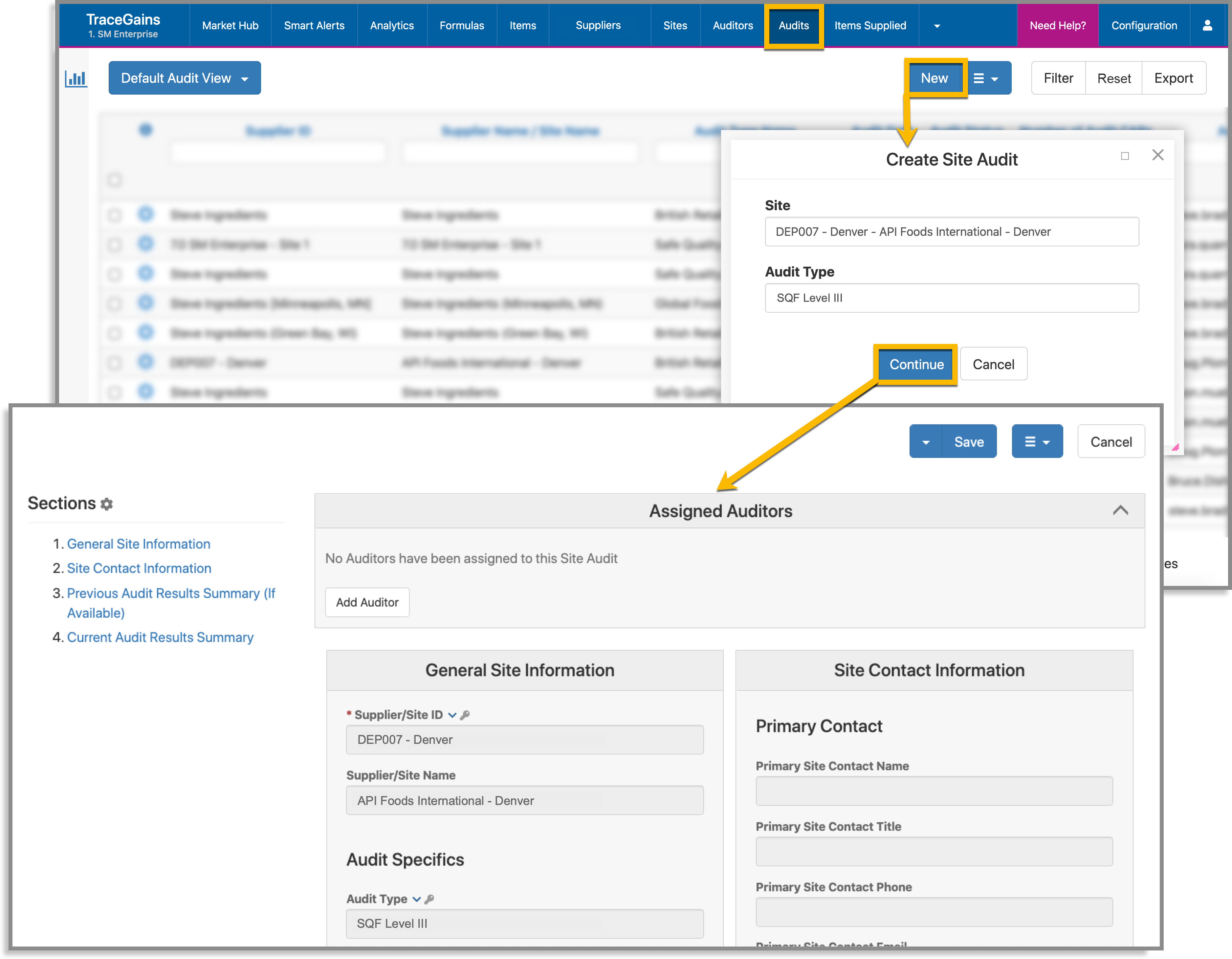 Audit Management Overview – Enterprise Help Center