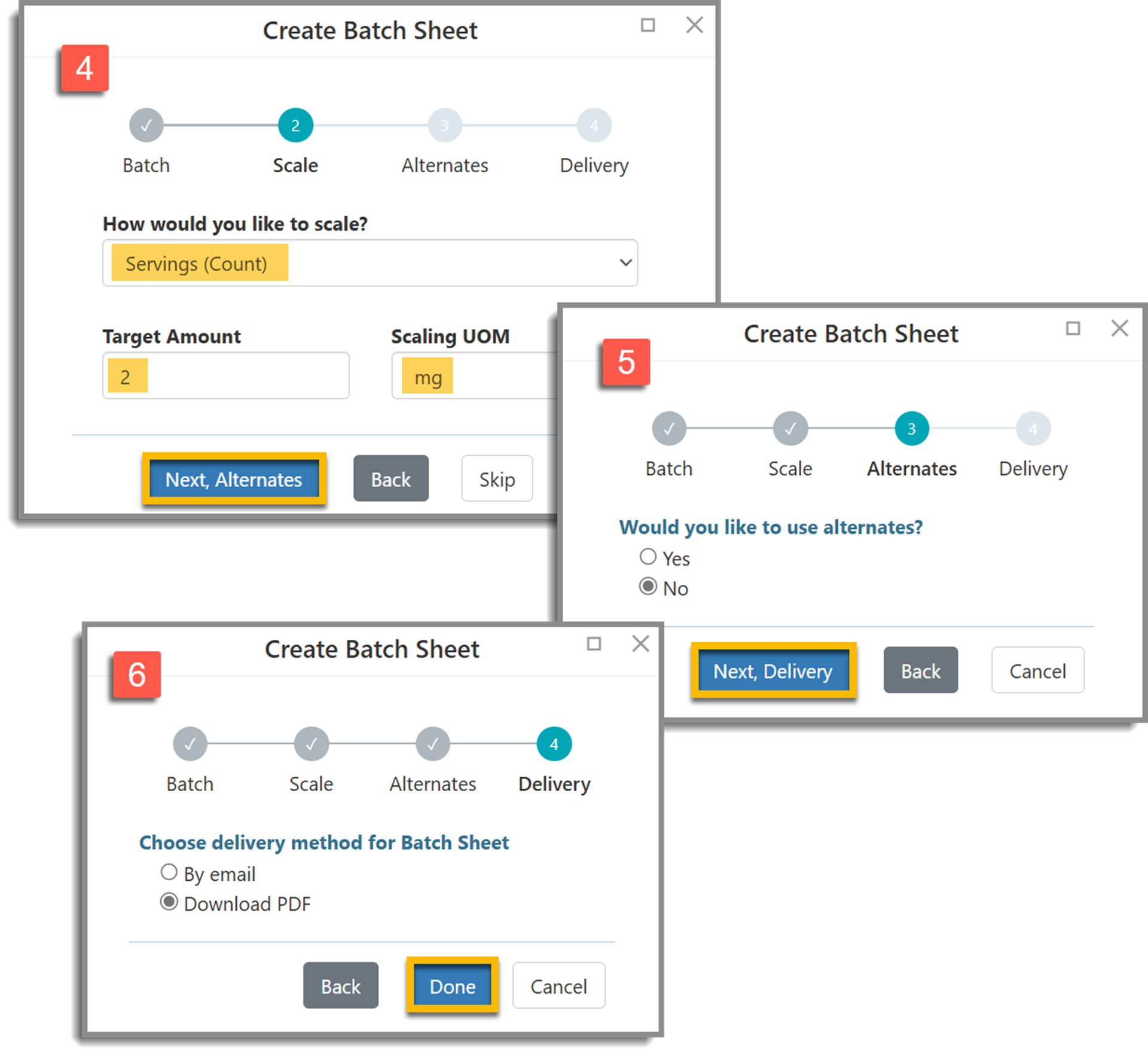 Exporting a Finished Good Specification with a Scaled Recipe 2.png